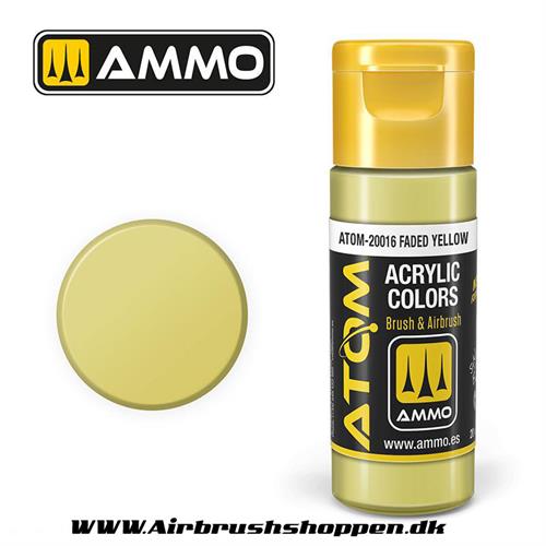 ATOM-20016 Faded Yellow  -  20ml  Atom color